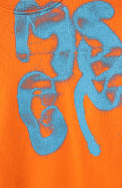 Хлопковый свитшот MSGM KIDS, арт. S5MSJBSW028, фото 3