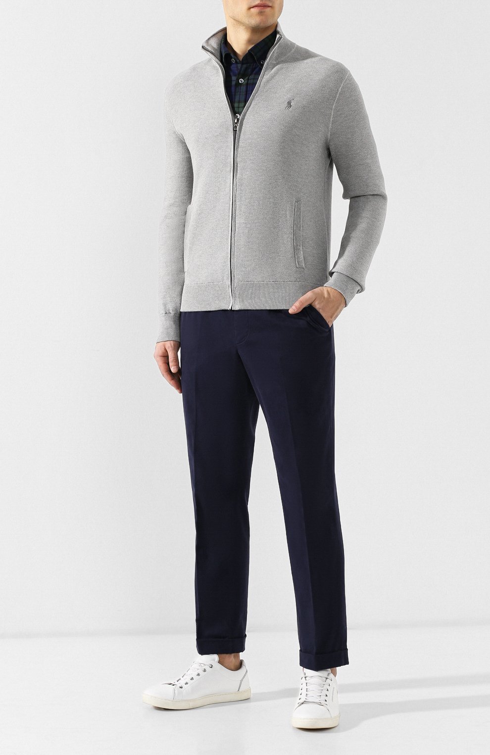 Хлопковый кардиган POLO RALPH LAUREN, арт. 710692706, фото 2