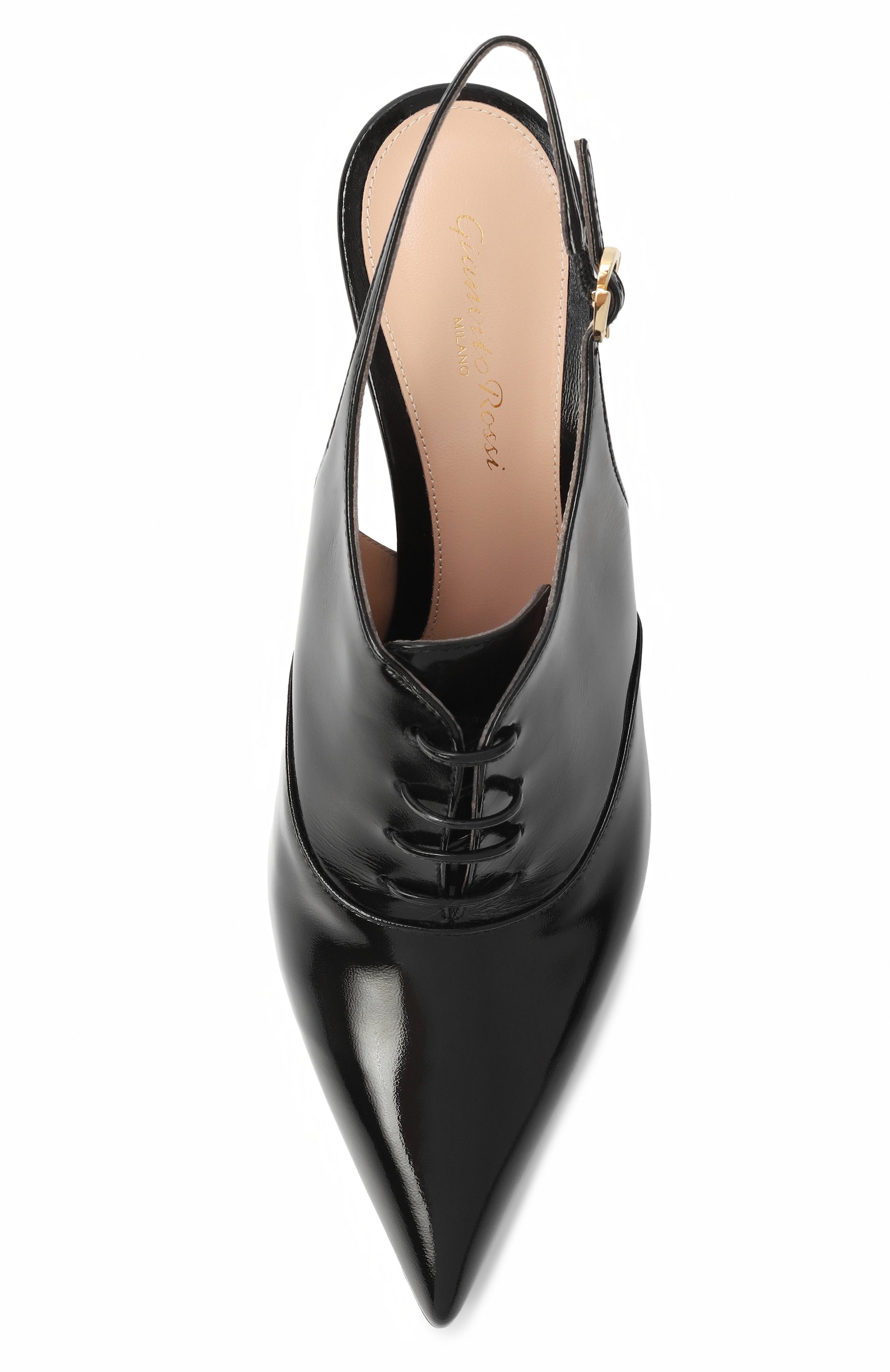 Лакированные туфли veronica 70 GIANVITO ROSSI, арт. G95544.70RIC.NUINER0, фото 6