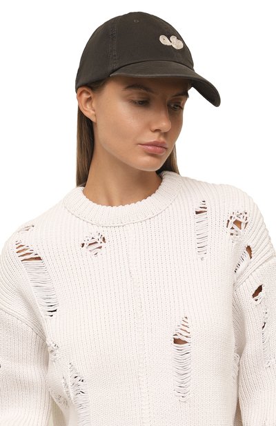 Хлопковая бейсболка ACNE STUDIOS, арт. FN UX HATS000173AA2, фото 2