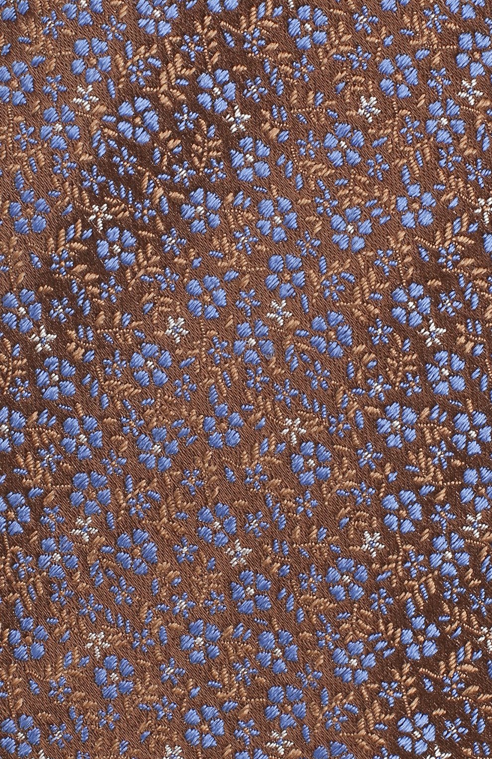 Шелковый галстук CANALI коричневого цвета по цене 11500 руб., арт. 18/HJ02575, фото 3 Шелковый галстук CANALI, арт. 18/HJ02575, фото 3