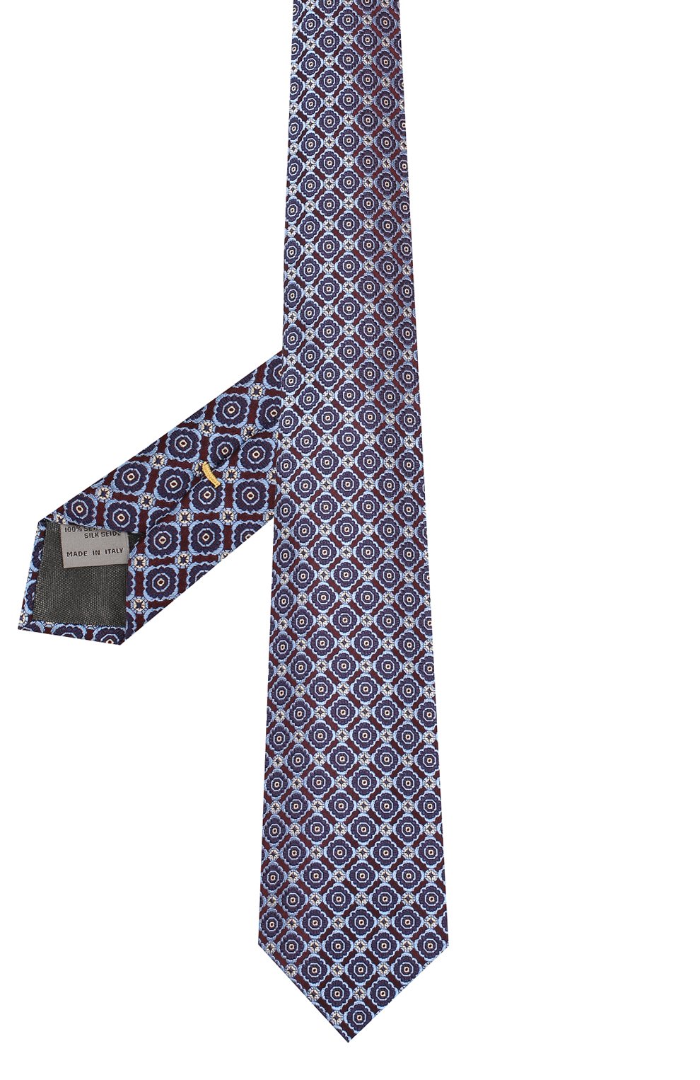 Шелковый галстук CANALI разноцветного цвета по цене 9525 руб., арт. 18/HJ02259, фото 2 Шелковый галстук CANALI, арт. 18/HJ02259, фото 2