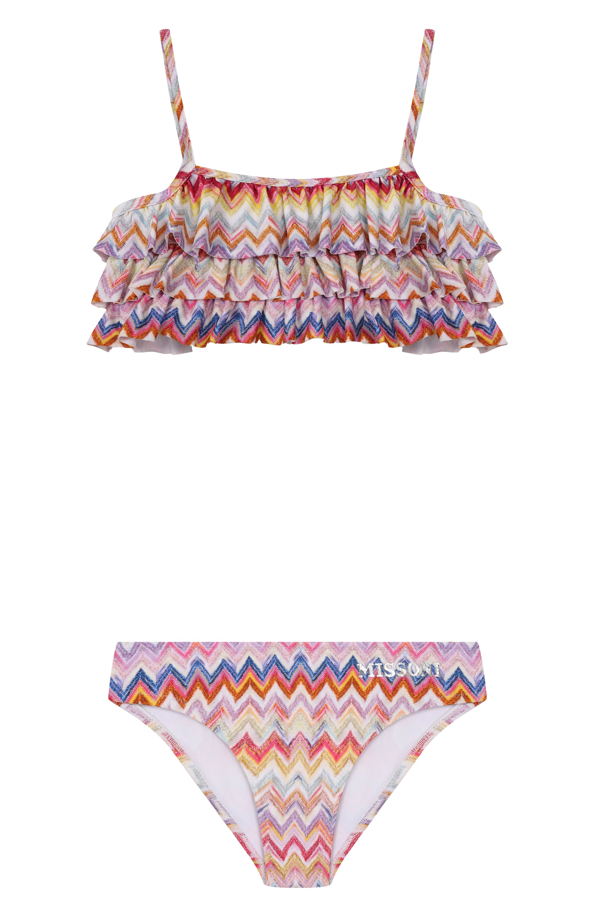 Раздельный купальник MISSONI разноцветного цвета по цене 20600 руб., арт. MYCA49/Z3801, фото 1 Раздельный купальник MISSONI, арт. MYCA49/Z3801, фото 1