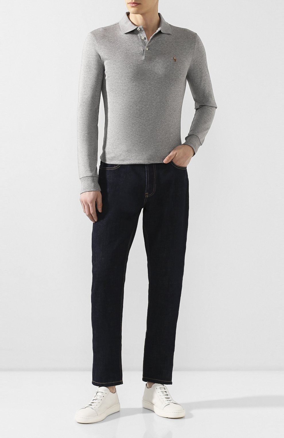 Хлопковое поло POLO RALPH LAUREN, арт. 710743841, фото 2