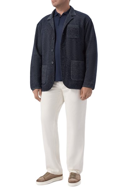 Мужская шерстяное поло CANALI, арт. T0907B/MJ02338
