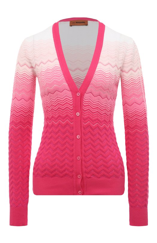 

Кардиган из хлопка и вискозы Missoni, Розовый