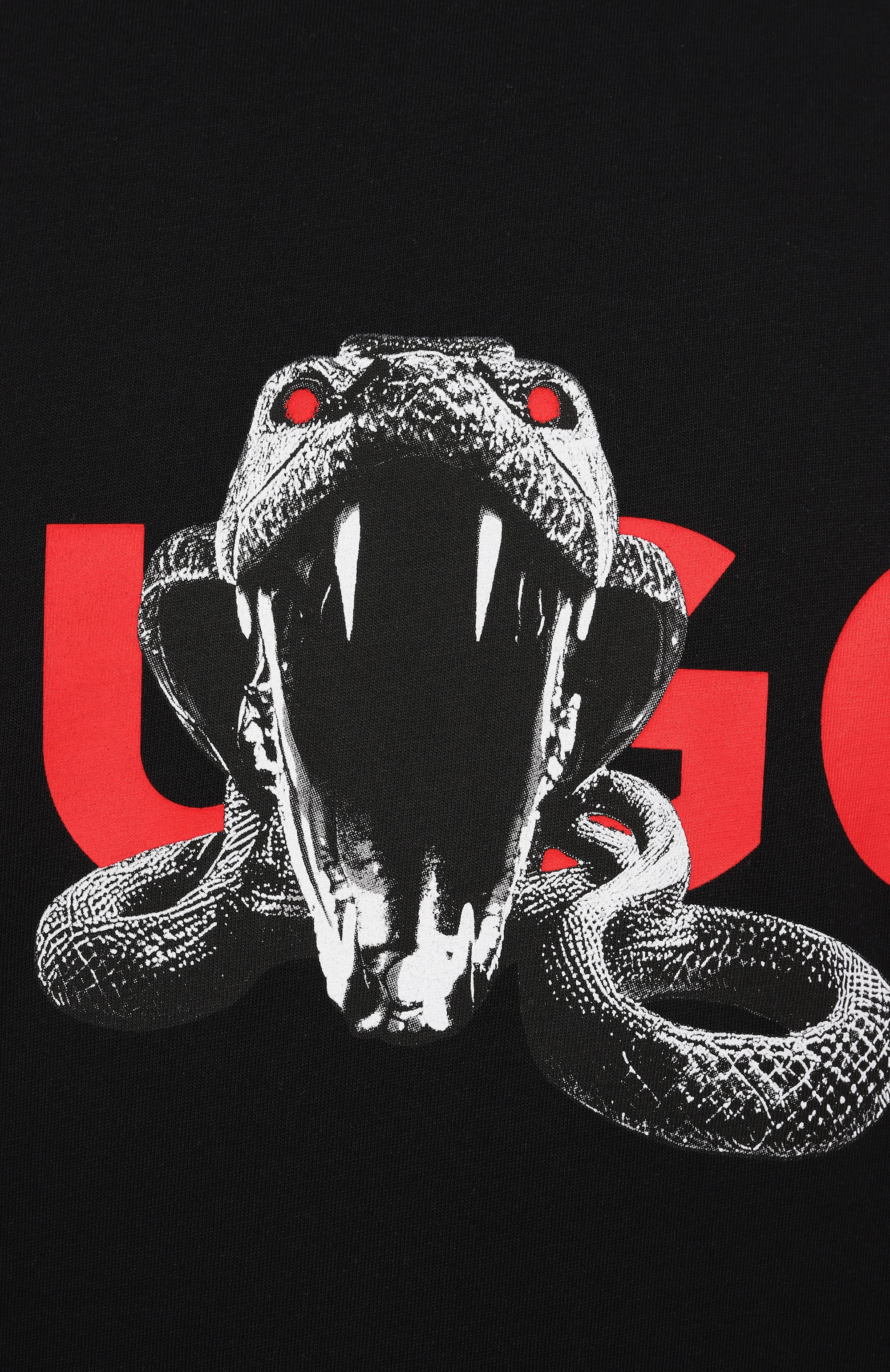 Хлопковая футболка HUGO, арт. 50530607, фото 6