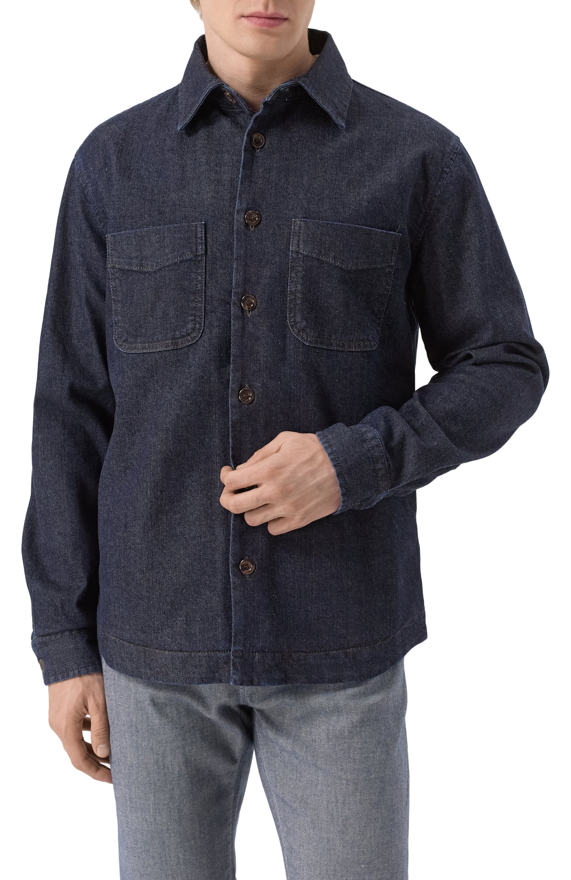 Джинсовая рубашка RICHARD J. BROWN, арт. PAUL/T236, фото 3