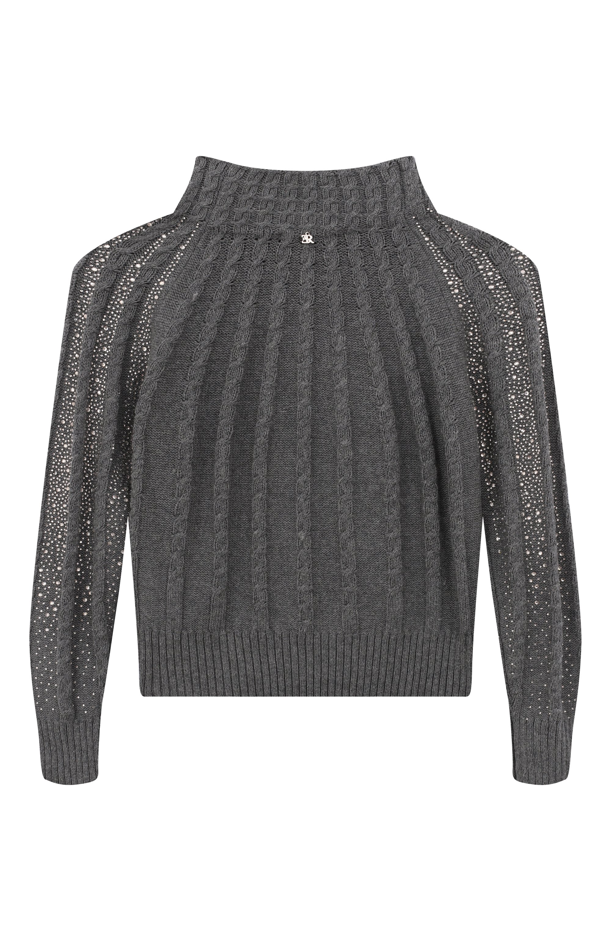 Свитер из хлопка и кашемира ERMANNO SCERVINO, арт. SFMA044C, фото 2