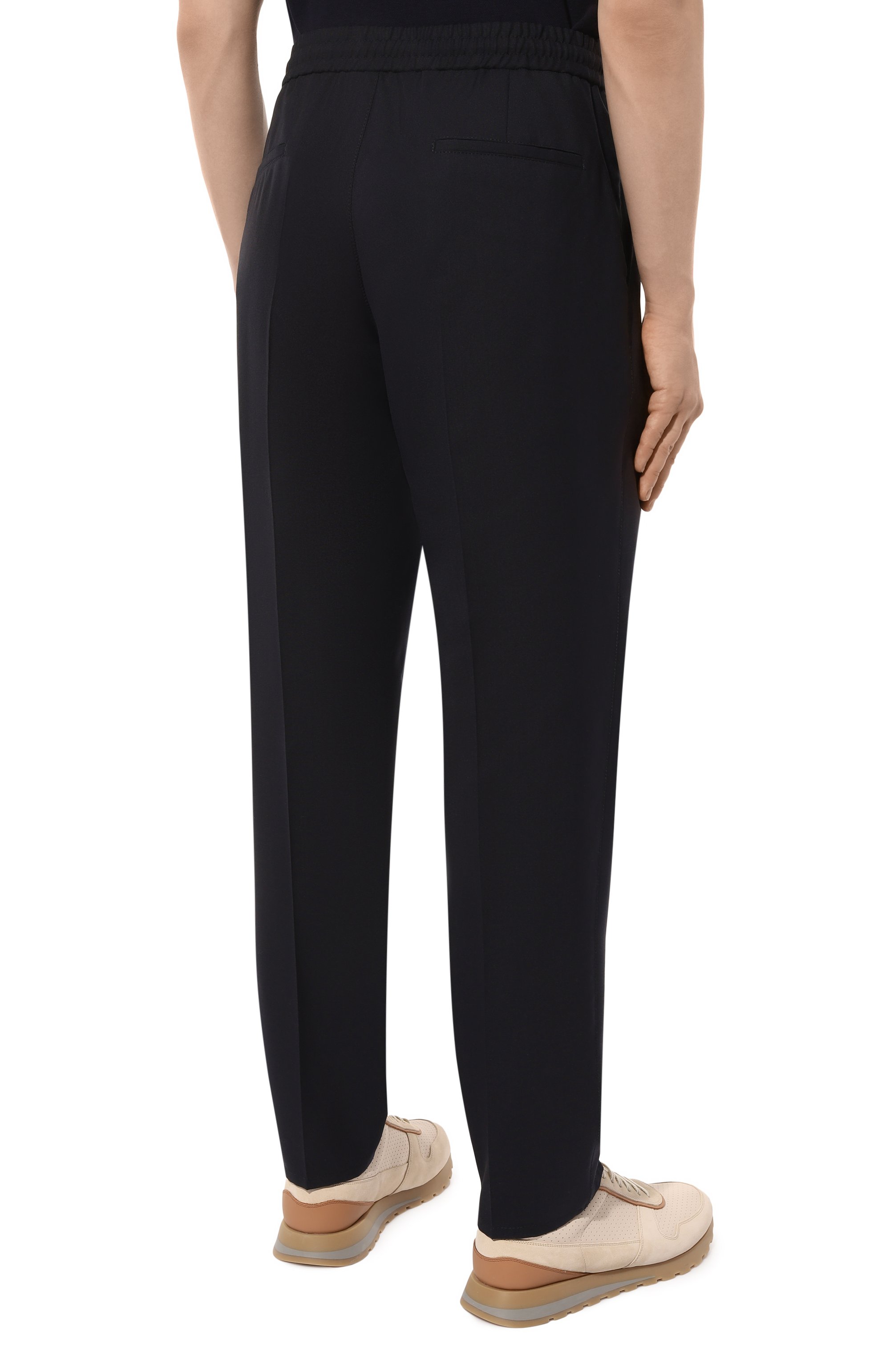 Шерстяные брюки BRUNELLO CUCINELLI, арт. MB407B2302, фото 4