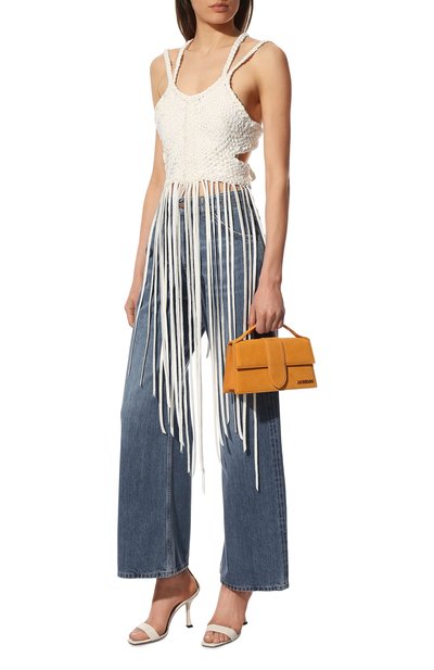 Топ из шелка и льна CHLOÉ, арт. CHC22SHT21485, фото 2