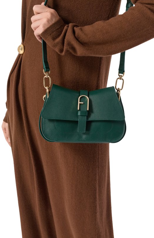 Сумка Furla Flow mini Furla WB01032/BX2045 Зелёный  WB01032/BX2045 Фото 2