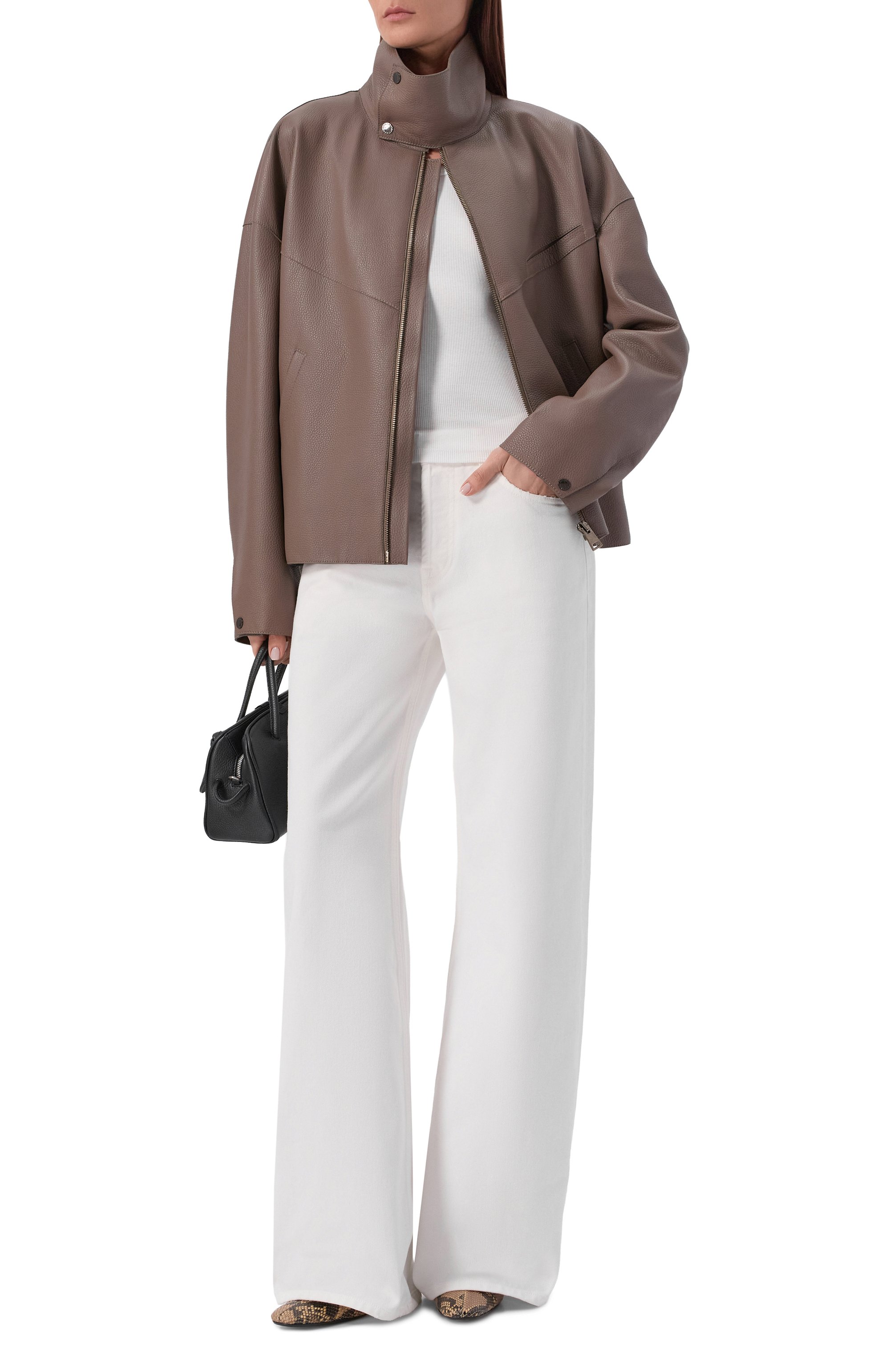 Кожаная куртка MASLOV, арт. Z017, фото 2