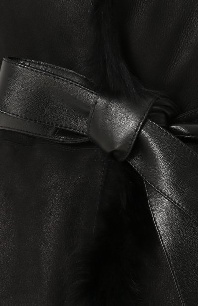 Дубленка на меховой подкладке с поясом BELSTAFF, арт. 72050459/L81N0400, фото 5