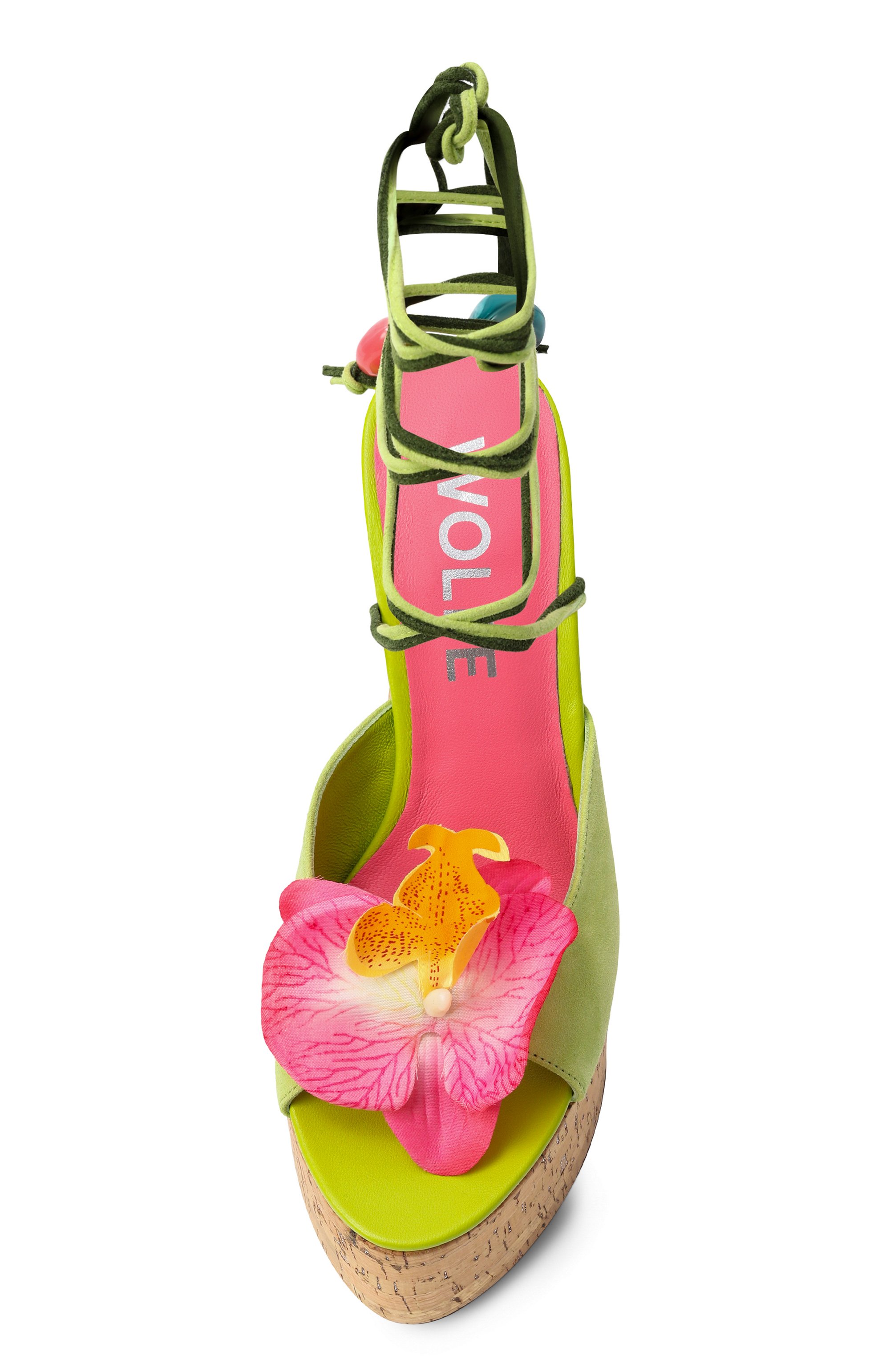 Кожаные босоножки sunflower NAKED WOLFE, арт. SUNFL0WER/KID SUEDE, фото 6