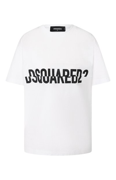 Женская хлопковая футболка DSQUARED2, арт. S75GD0019/S23009