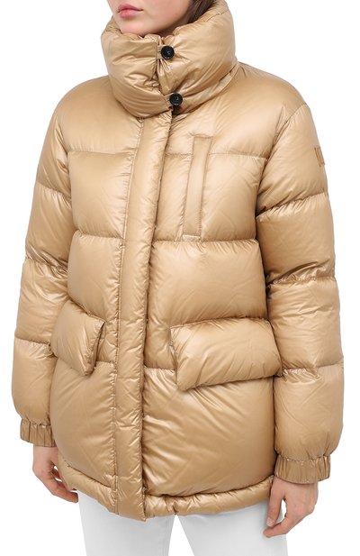 Пуховик WOOLRICH бежевого цвета по цене 65850 руб., арт. CFWW0U0282FR/UT1702, фото 3 Пуховик WOOLRICH, арт. CFWW0U0282FR/UT1702, фото 3