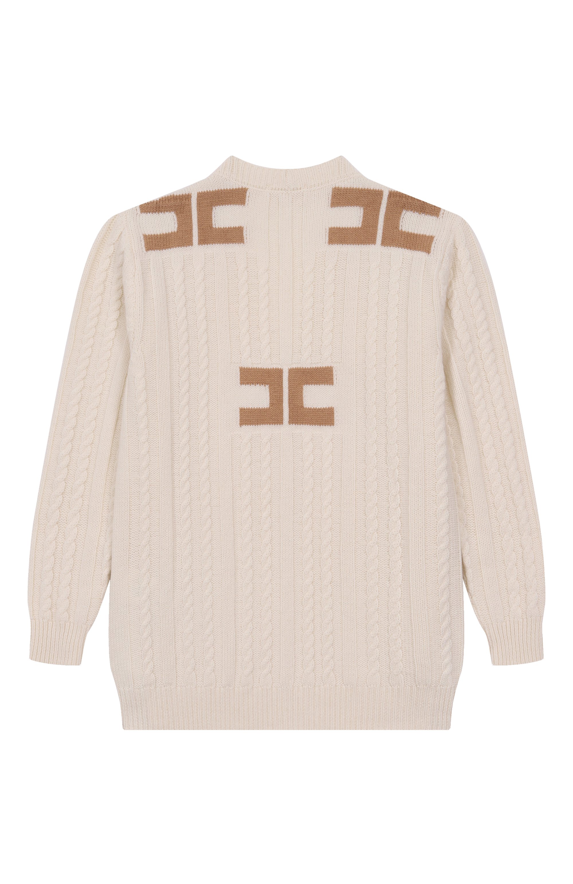 Шерстяной кардиган ELISABETTA FRANCHI LA MIA BAMBINA, арт. EFMA172C/FL230/10A-12A+, фото 2