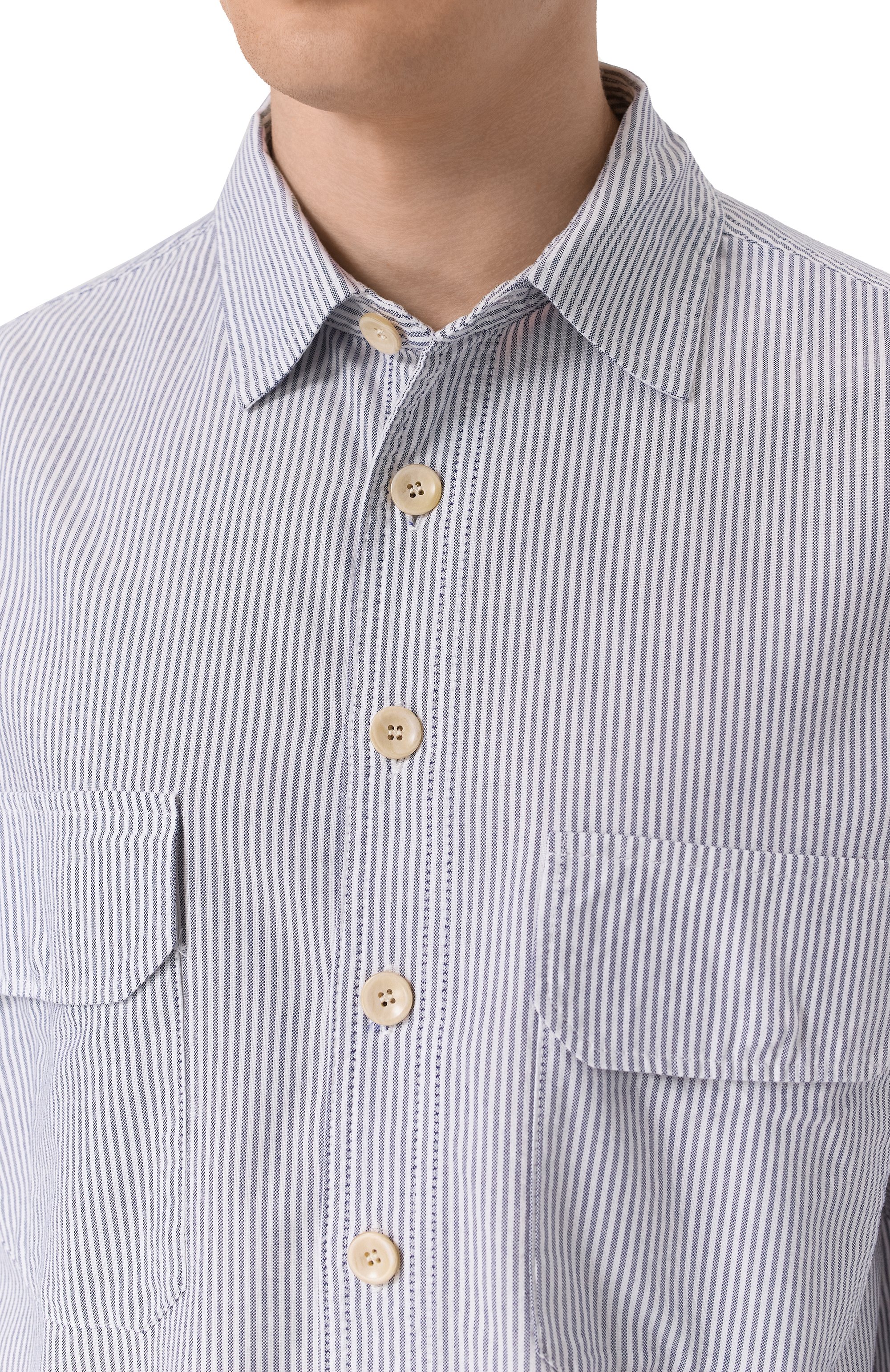 Хлопковая рубашка WHITE SAND, арт. 25SU20/501, фото 5