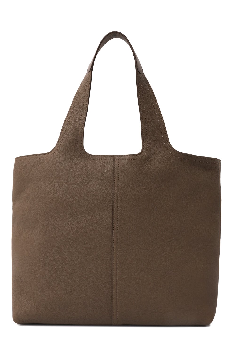 Сумка-тоут donna SANTONI коричневого цвета по цене 190500 руб., арт. DIBGA2555BA-ATGC, фото 6 Сумка-тоут donna SANTONI, арт. DIBGA2555BA-ATGC, фото 6