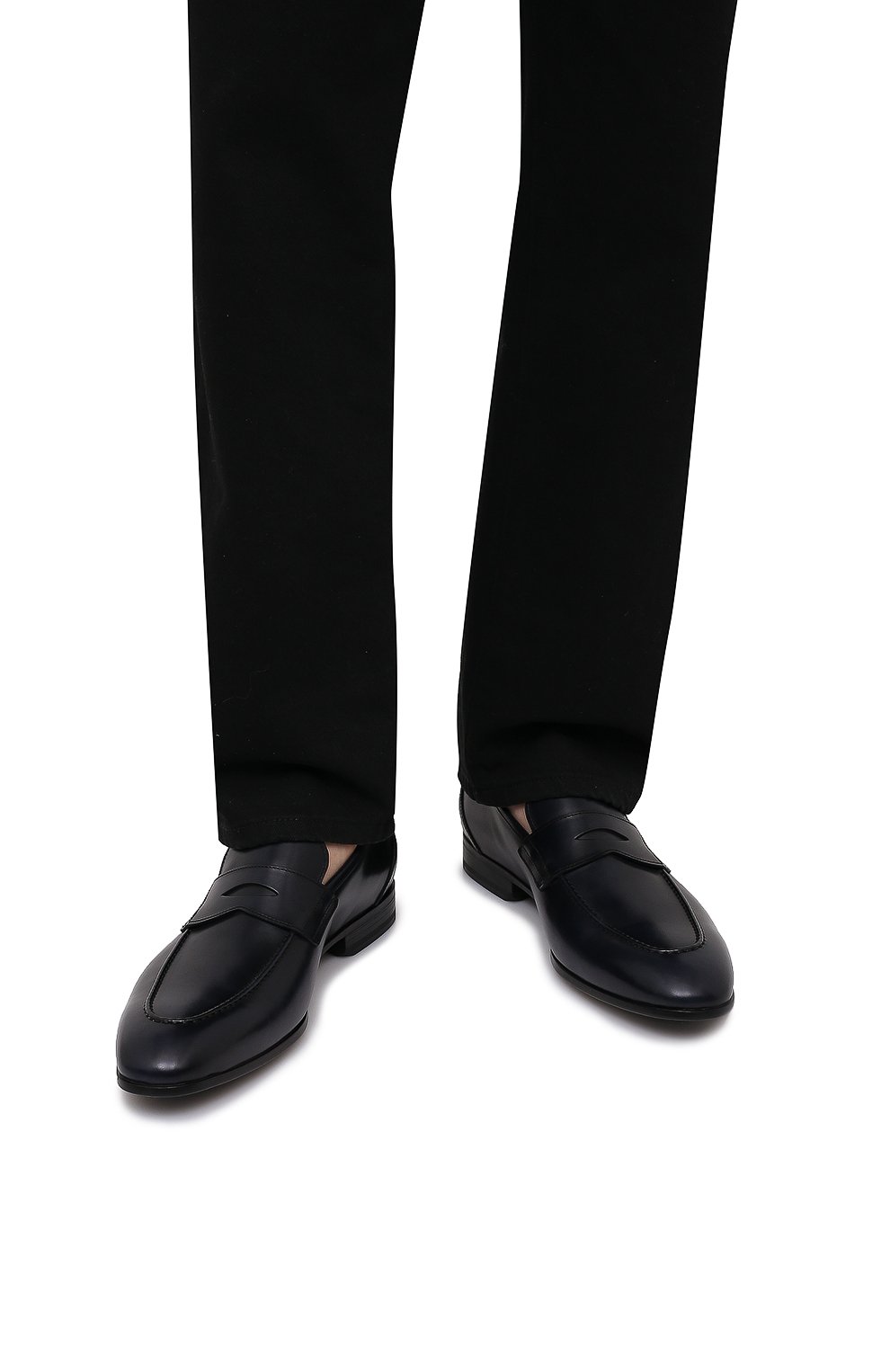 Кожаные пенни-лоферы W.GIBBS, арт. 2339003/6400, фото 3