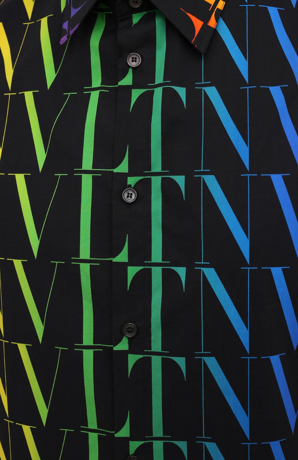 Хлопковая рубашка VALENTINO разноцветного цвета по цене 89950 руб., арт. VV3AAB756G5, фото 5 Хлопковая рубашка VALENTINO, арт. VV3AAB756G5, фото 5