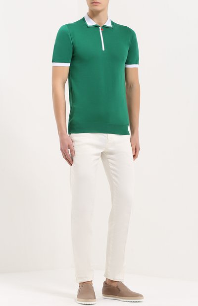 Хлопковое поло KITON, арт. UK571, фото 2