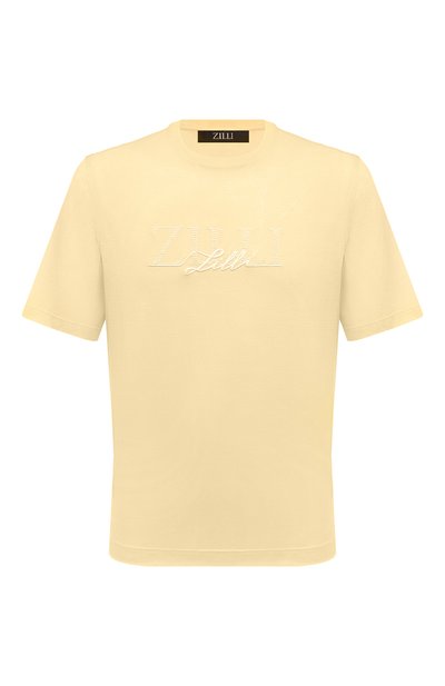 Мужская хлопковая футболка ZILLI, арт. TSR02AM0110VZF173