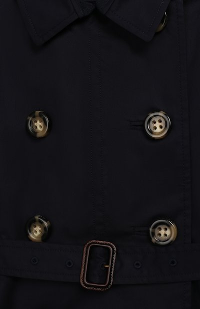 Хлопковое платье с поясом BURBERRY, арт. 8004483, фото 3
