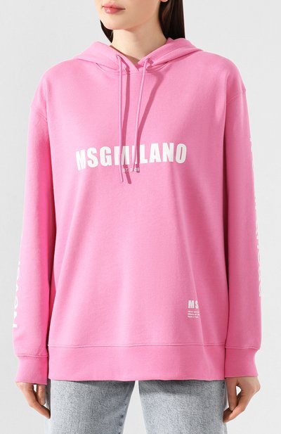 Хлопковое худи MSGM, арт. 2841MDM234 207299, фото 3