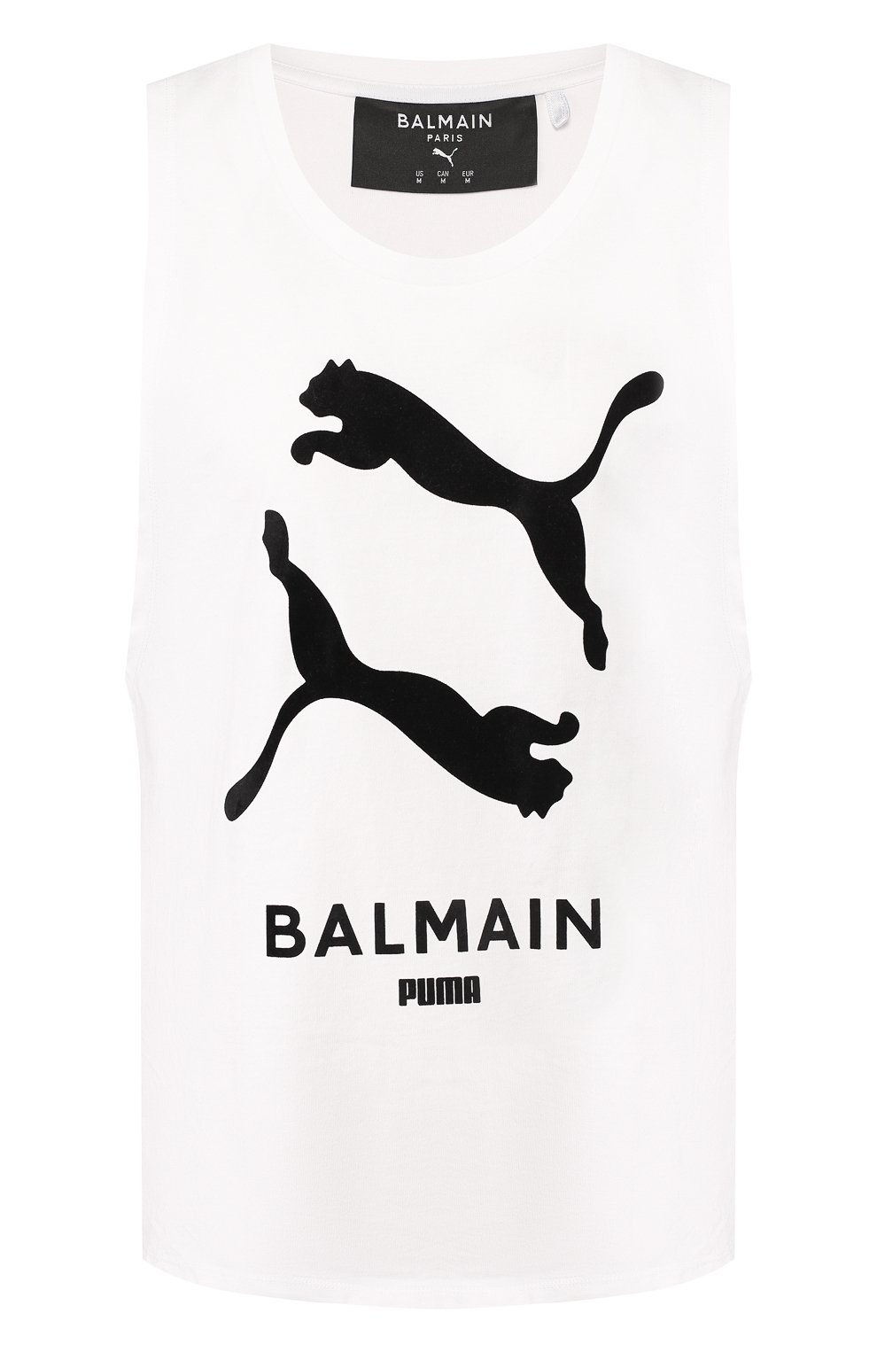 Майка puma x balmain PUMA белого цвета по цене 10900 руб., арт. 59688802, фото 1 Майка puma x balmain PUMA, арт. 59688802, фото 1