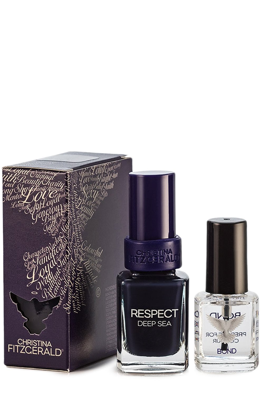 Лак для ногтей \морская глубина\" respect deep sea + bond" CHRISTINA FITZGERALD, арт. 9333381001603, фото 1