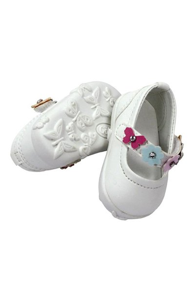 Туфли для куклы GOTZ белого цвета по цене 3600 руб., арт. 3401784, фото 1 Туфли для куклы GOTZ, арт. 3401784, фото 1