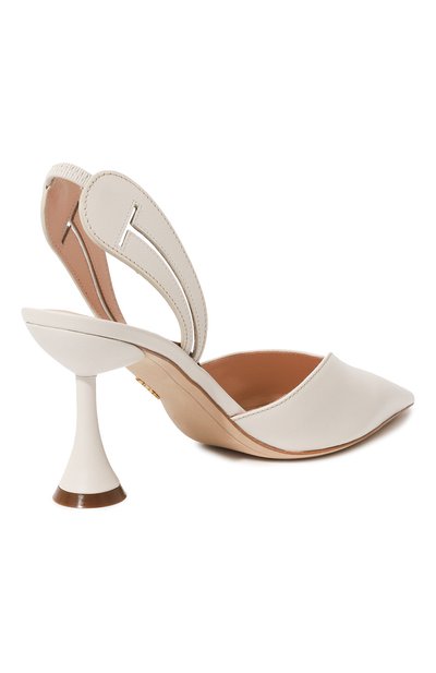 Кожаные туфли aira 80 RODO белого цвета по цене 67150 руб., арт. S0605/093, фото 5 Кожаные туфли aira 80 RODO, арт. S0605/093, фото 5