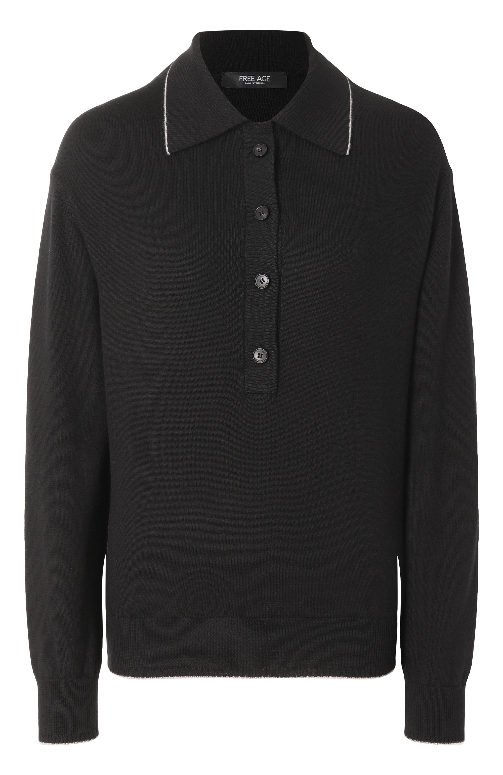 Кашемировое поло FREEAGE, арт. S25.JM094.3000.900, фото 1