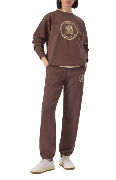 Хлопковый свитшот sporty & rich x le bristol paris SPORTY AND RICH, арт. ST071517618BR03, фото 2