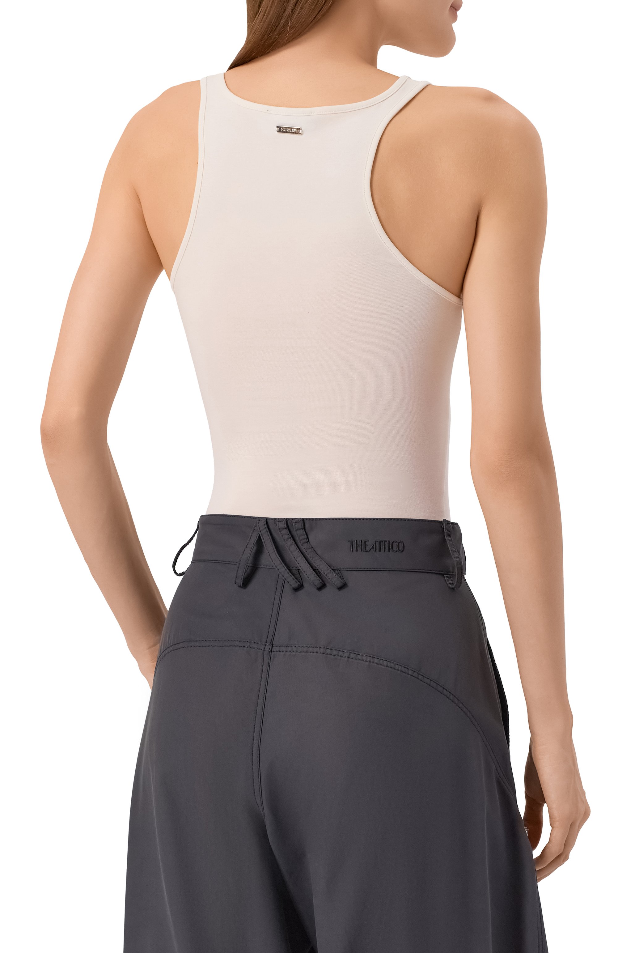 Хлопковое боди MUGLER, арт. 25F3B002736017, фото 4