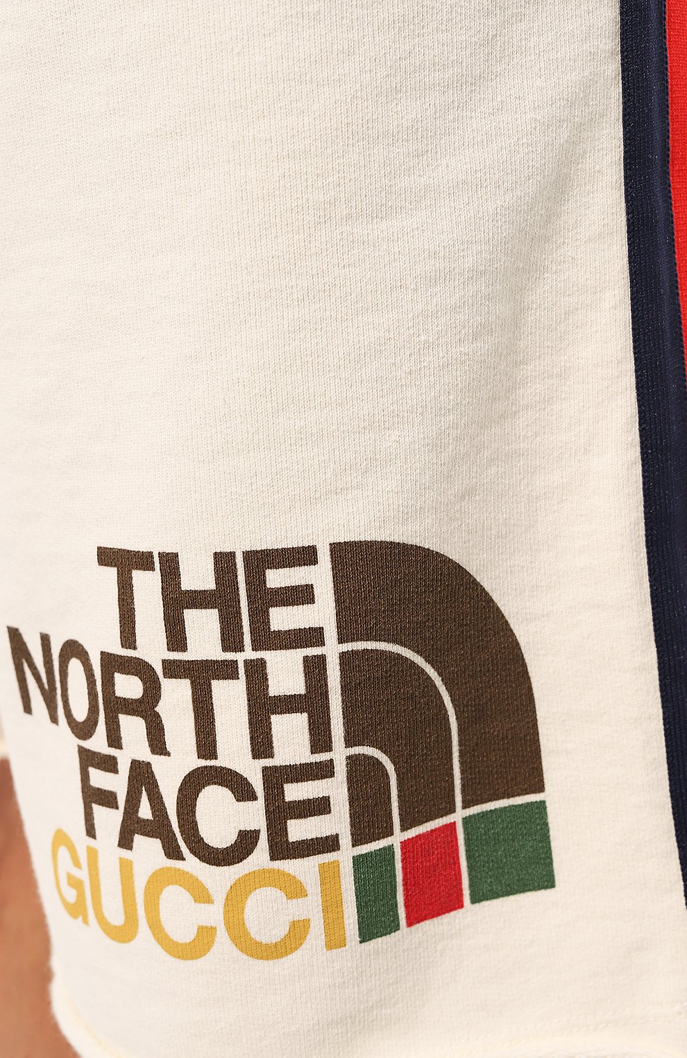 Хлопковые шорты the north face x gucci GUCCI, арт. 651727 XJDIP, фото 5