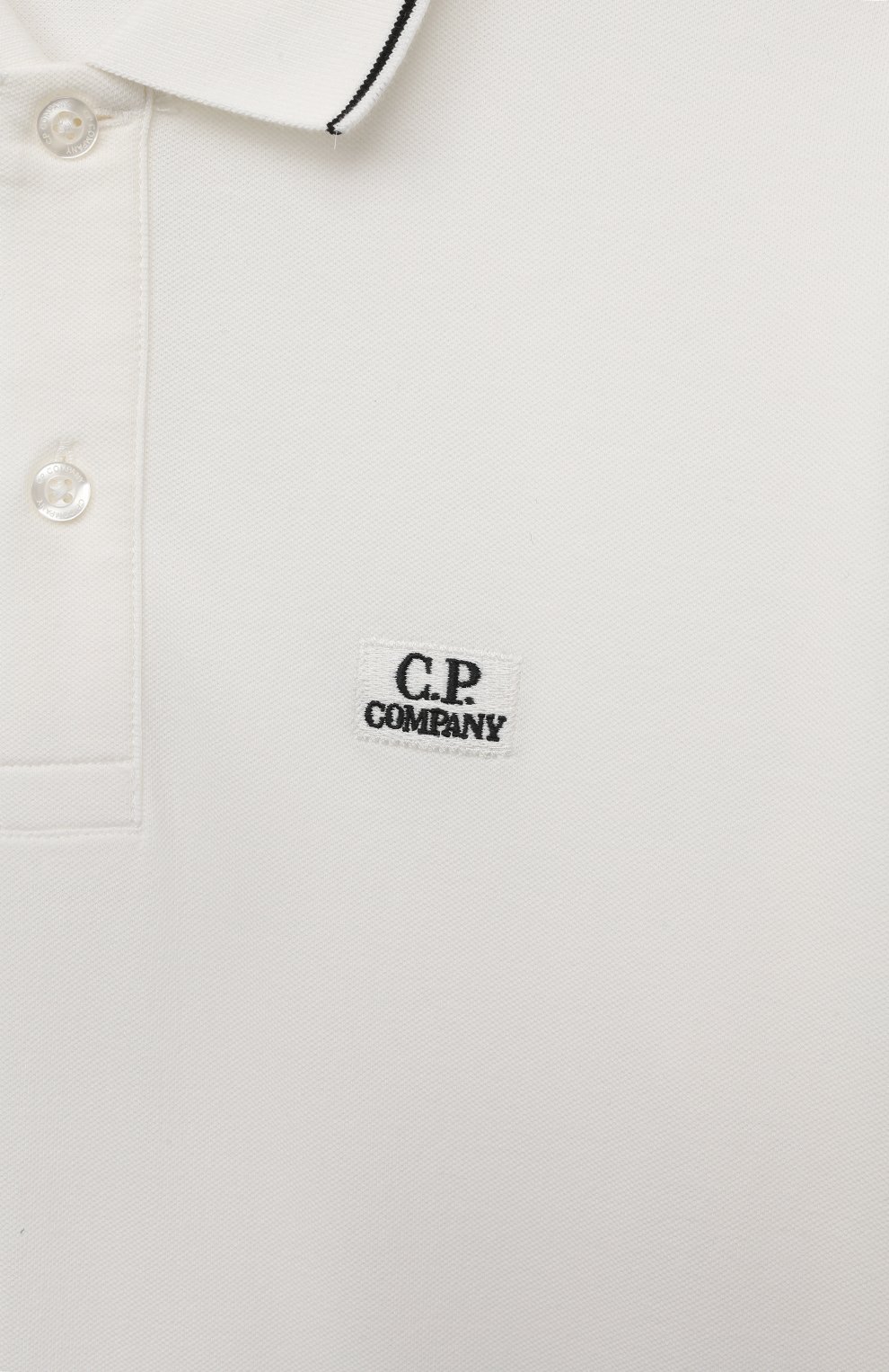 Хлопковое поло C.P. COMPANY, арт. 15CKPL029C-005263W, фото 3