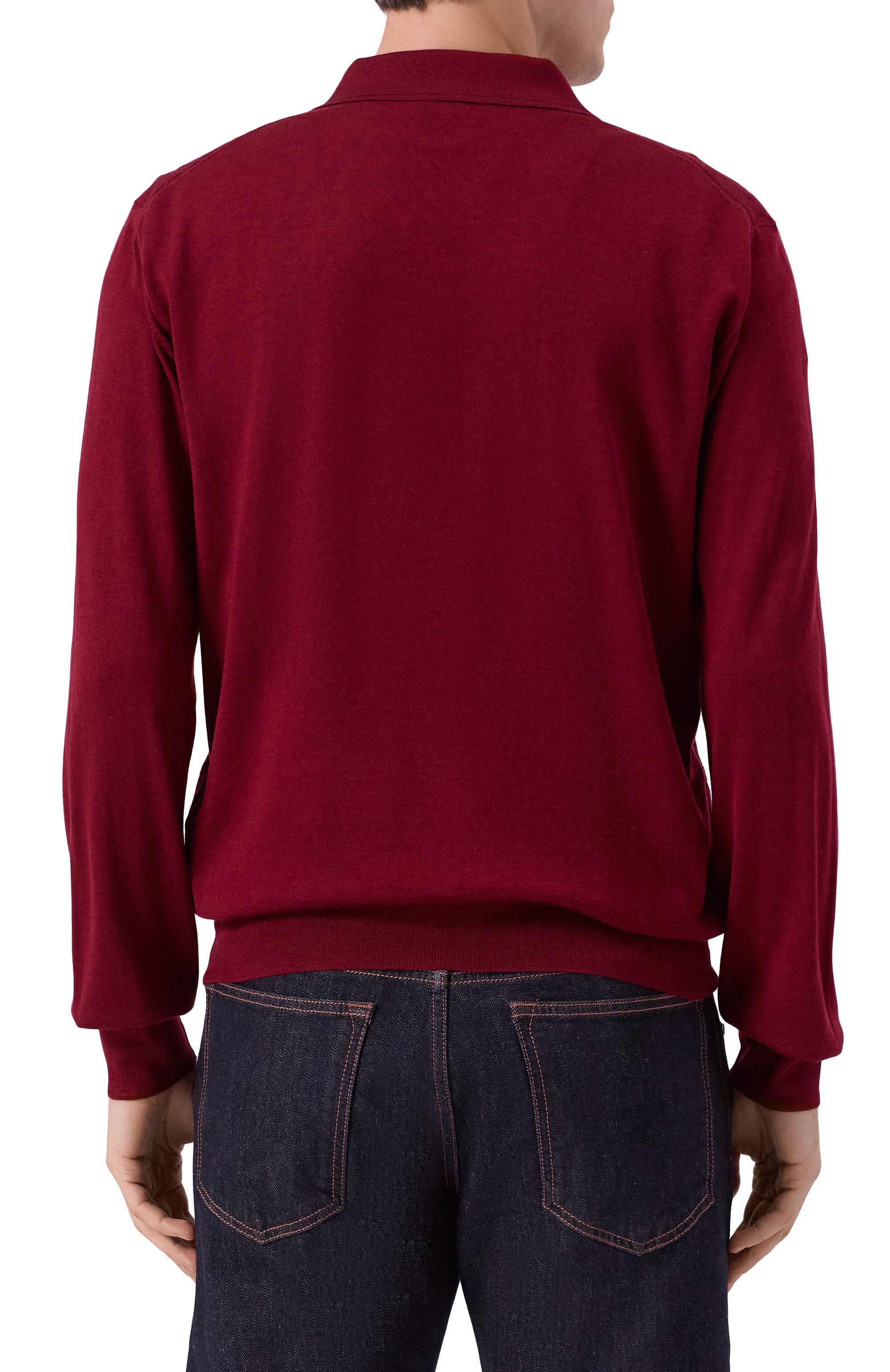 Поло из шерсти и шелка STEFANO RICCI, арт. KE08018P30/E25476, фото 4