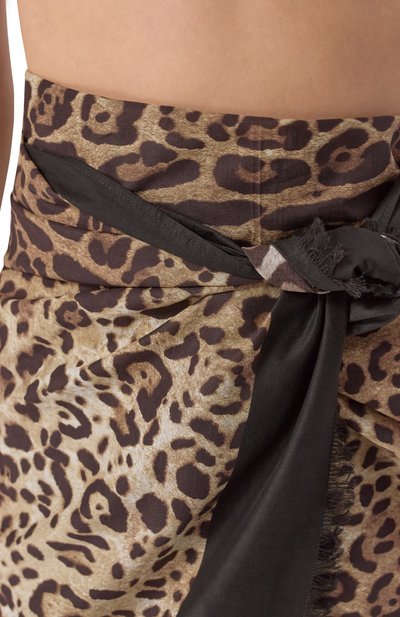 Хлопковое парео DOLCE & GABBANA, арт. 04A01J/0N05D, фото 5