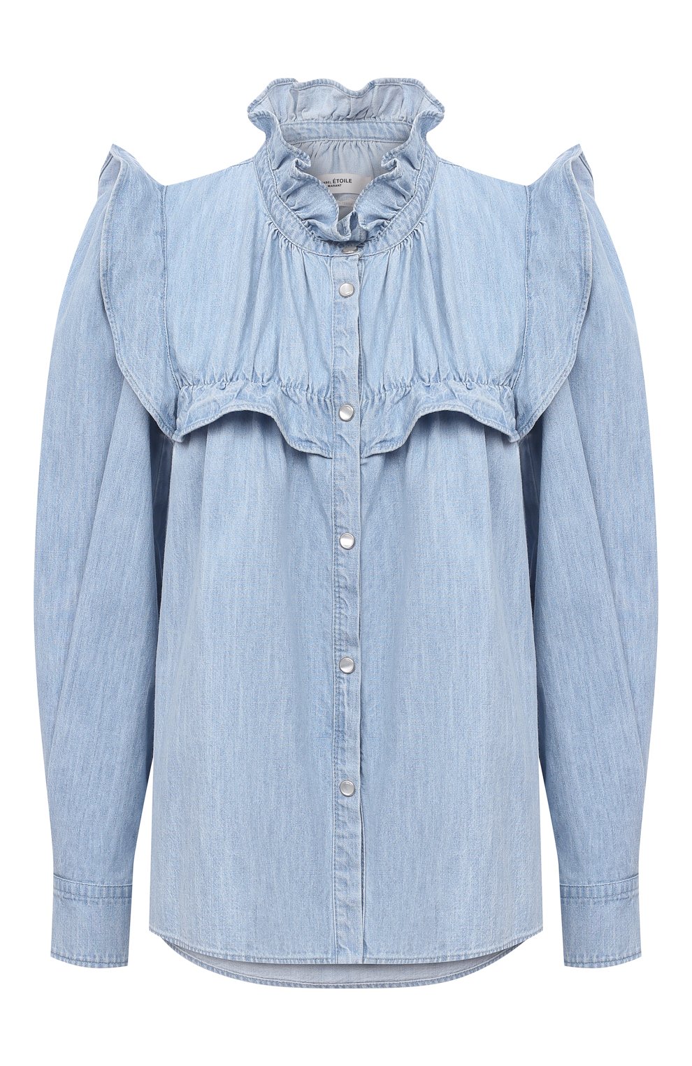 Джинсовая рубашка ISABEL MARANT ETOILE, арт. CH0617-21P023H/IDETY, фото 1