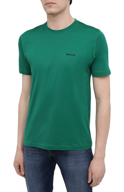 Хлопковая футболка KITON, арт. UK1274, фото 3