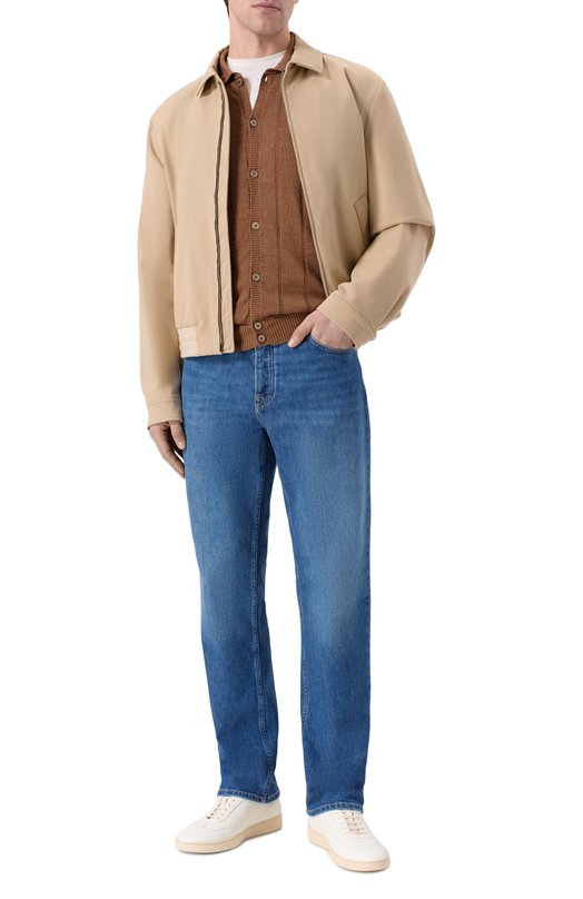 Кардиган изо льна и хлопка MVST MS60-1233-01MUBIG Коричневый  MS60-1233-01MUBIG Фото 2