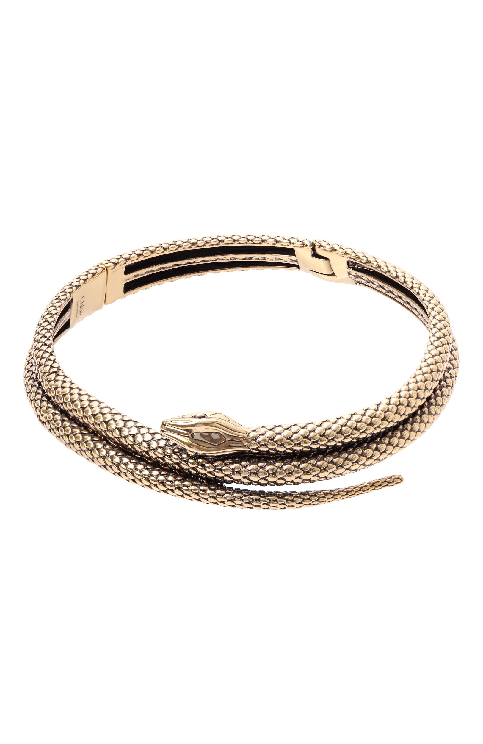 Колье CHLOÉ золотого цвета по цене 136500 руб., арт. CHC24WF071CB7, фото 1 Колье CHLOÉ, арт. CHC24WF071CB7, фото 1