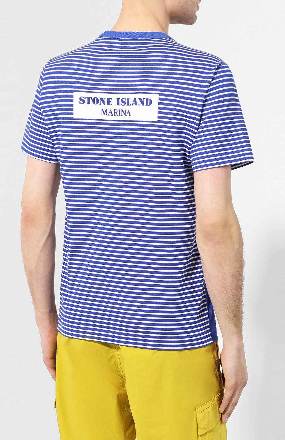 Хлопковая футболка STONE ISLAND, арт. 7015233X3, фото 4