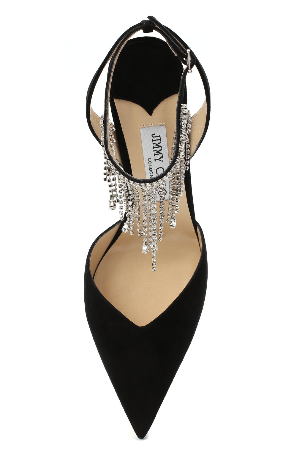 Замшевые туфли birtie 85 JIMMY CHOO, арт. BIRTIE85DRS, фото 5