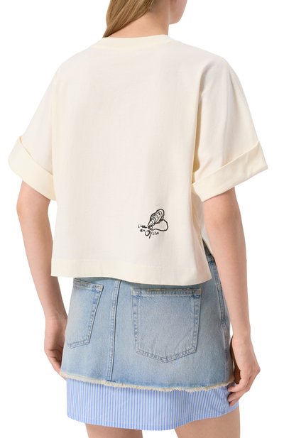 Хлопковая футболка CLOSED, арт. C95445-44H-PR, фото 4