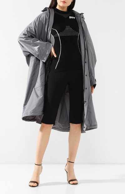 Топ OFF-WHITE черно-белого цвета по цене 18250 руб., арт. 0WAA063S19D860701001, фото 2 Топ OFF-WHITE, арт. 0WAA063S19D860701001, фото 2