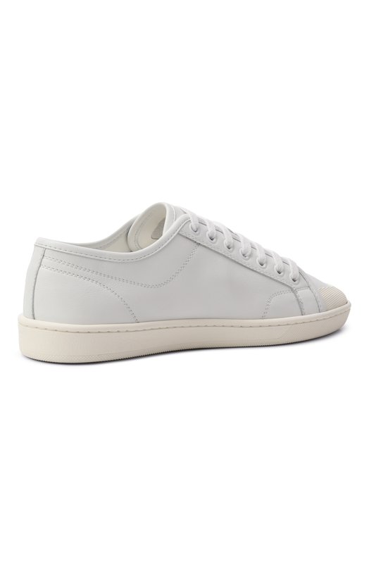Кожаные кеды Gym Saint Laurent 819501/00N00 Белый  819501/00N00 Фото 5